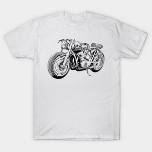 Cafe racer motorcycle T-Shirt